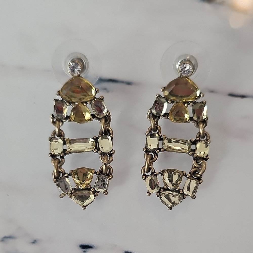 J. Crew statement earrings